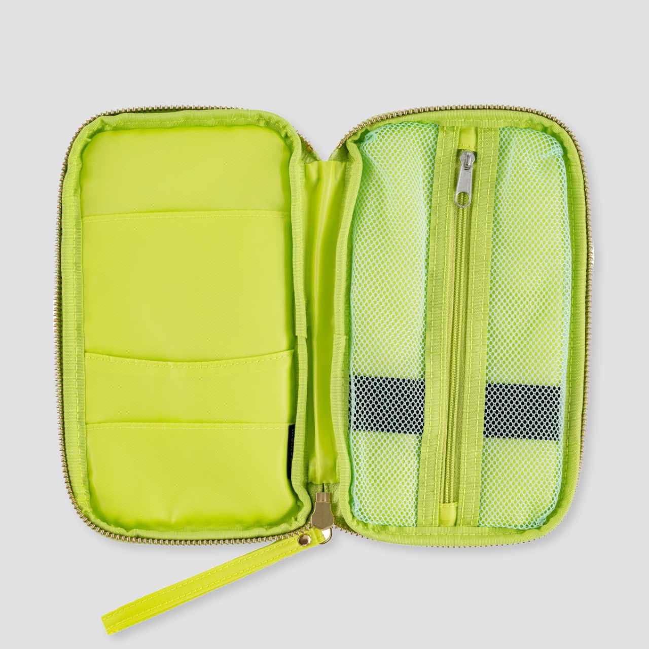 Hobonichi Schreibetui Small Drawer Pouch (Aqua Lime)