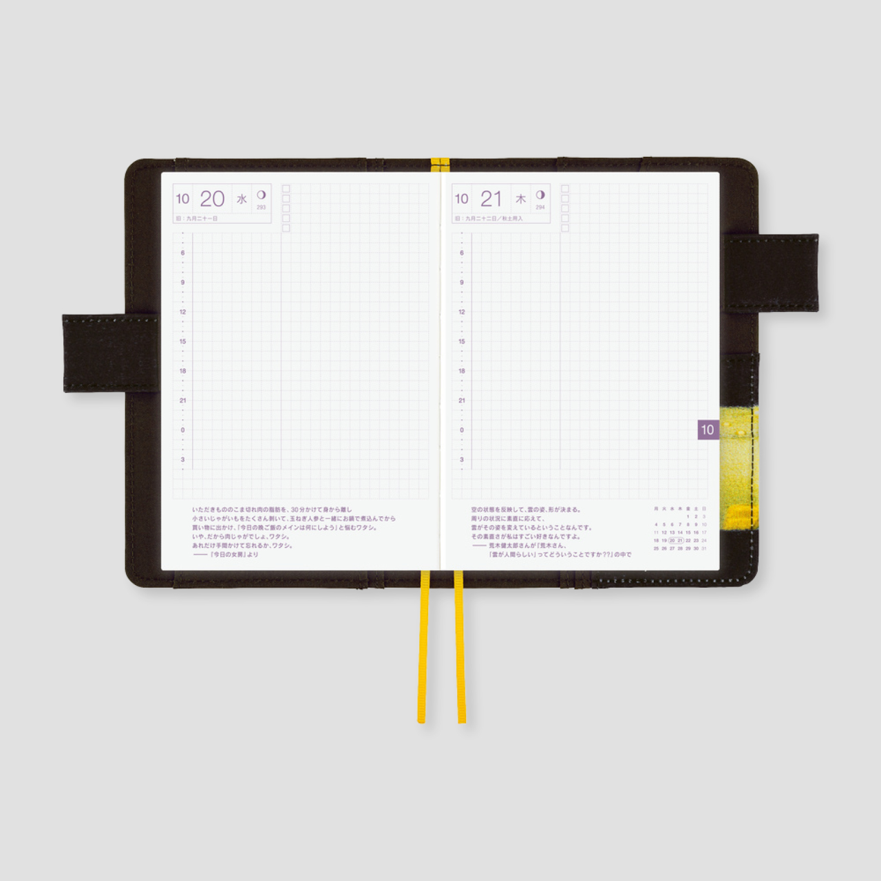 Hobonichi Cover Akiko Miyakoshi: An Airport at Night (A6)