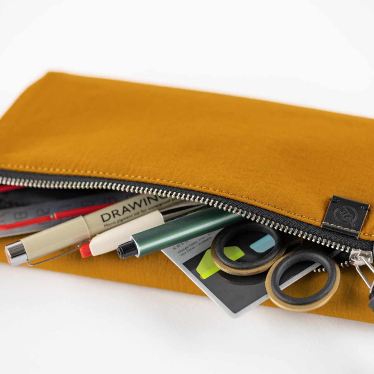 Hobonichi Cover Tragen - senfgelb (Weeks)