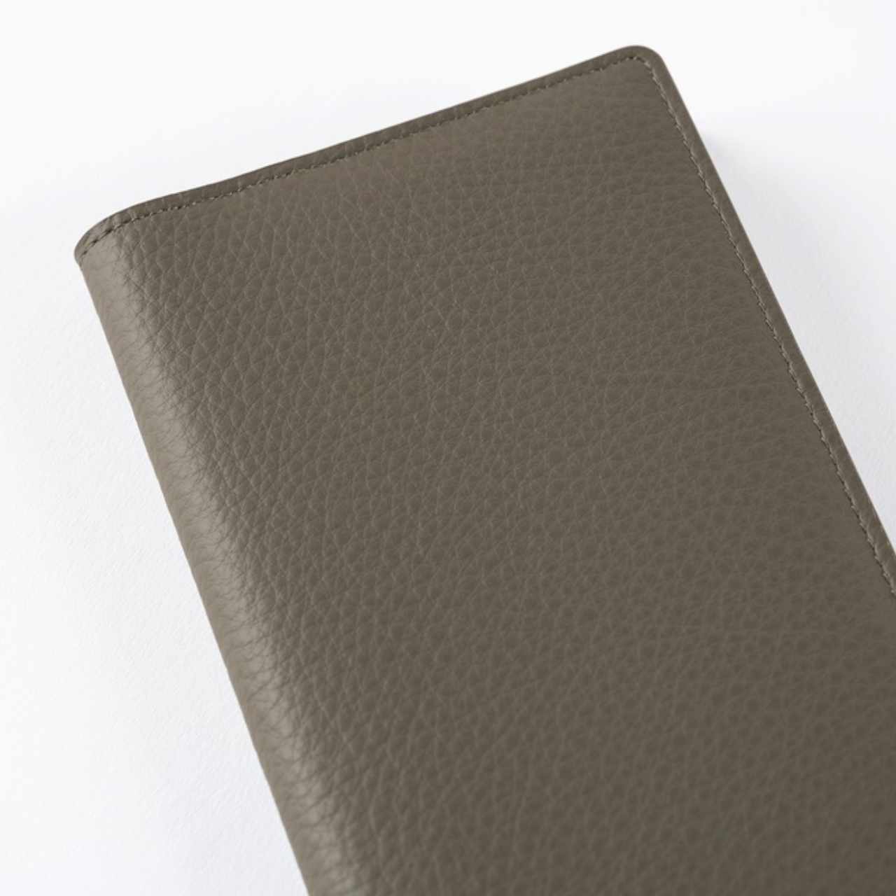 Hobonichi Cover Leder: Taut - grau & hellblau (Weeks)