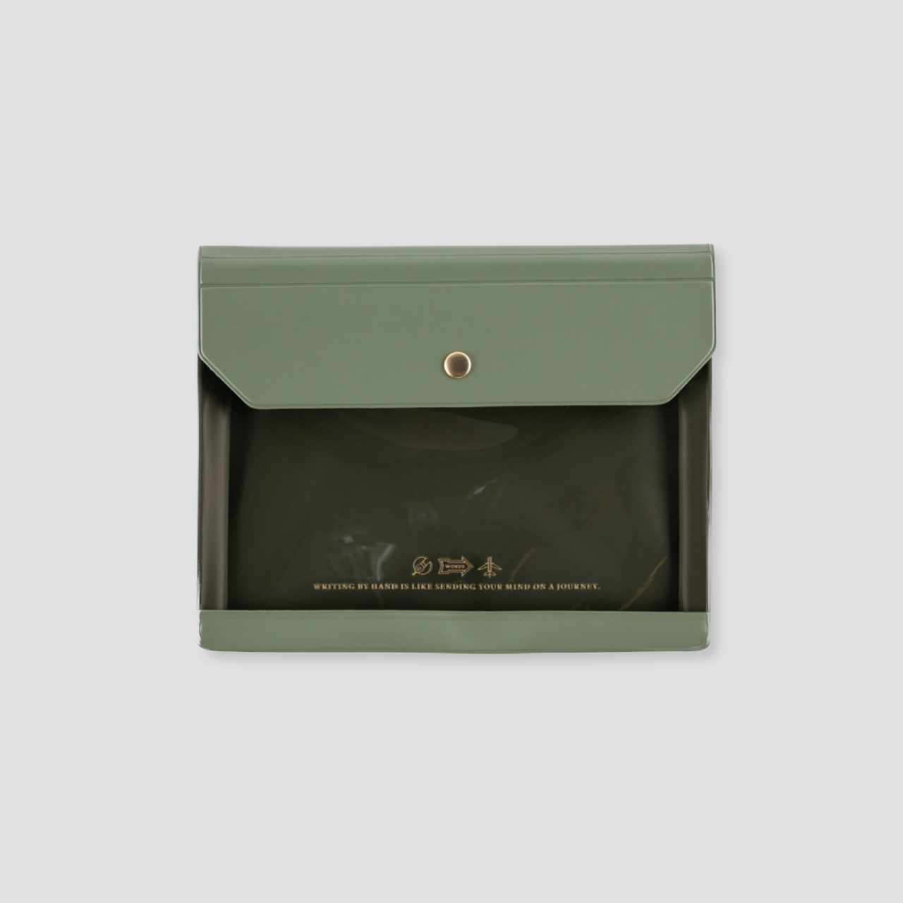 Hobonichi Dokumentenmappe Alettone  - olive (A6)