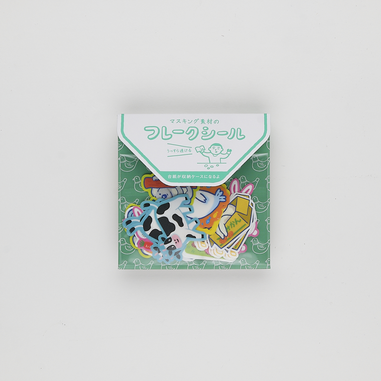 Hightide Flake Stickers Laid-Back Animals