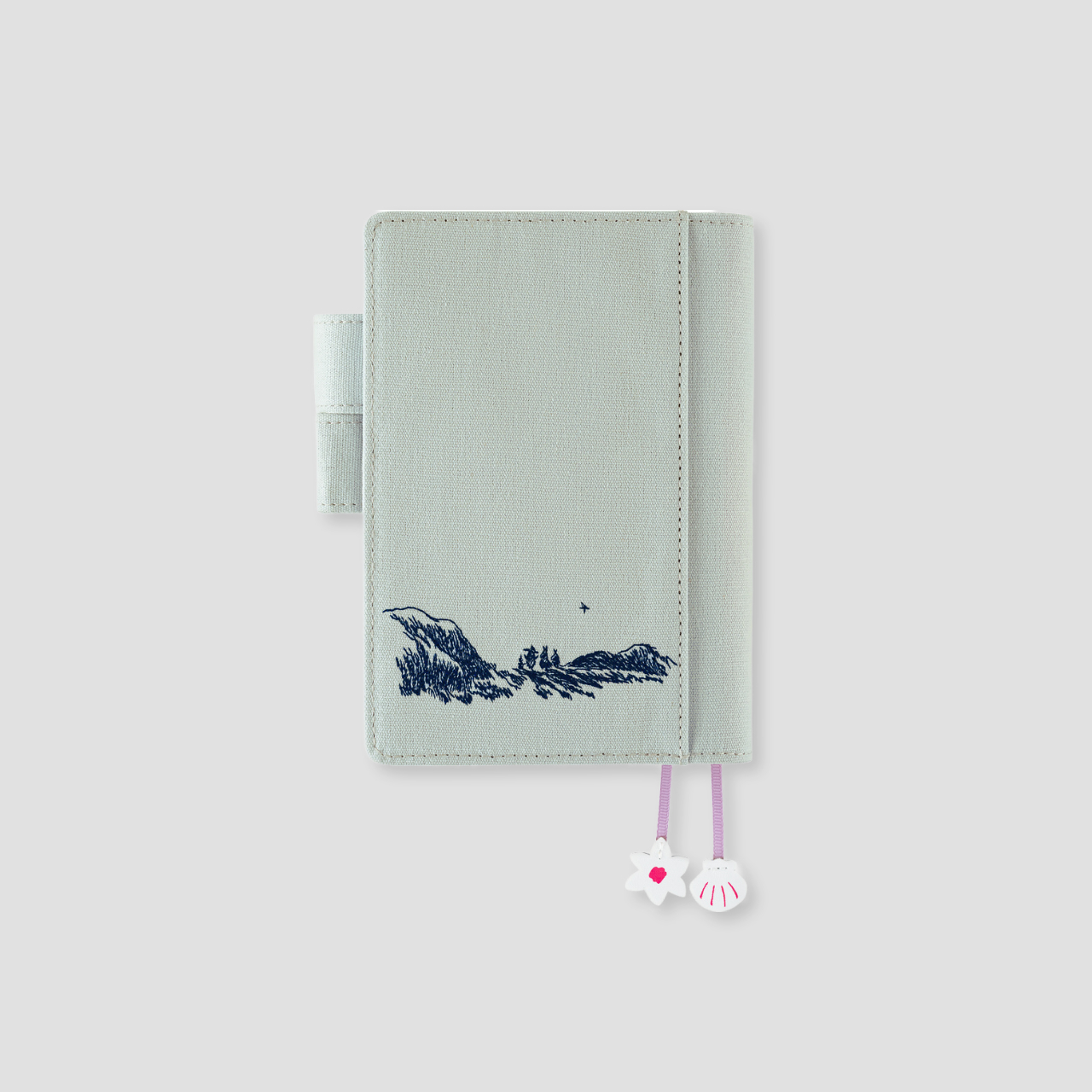 Hobonichi Cover Moomin: My Yard - Pale Mint (A6)