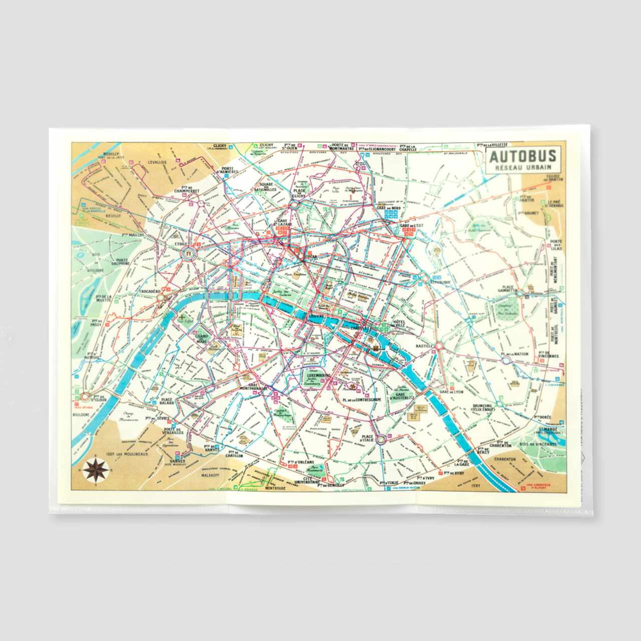 Traveler's Notebook Regular "029" Faltkarte
