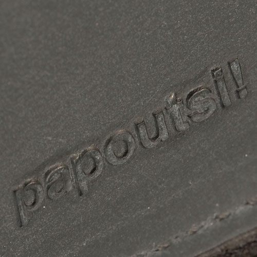 Papoutsi Notizbuch A5 "Poet II" aus schwarzem High Chaparral Leder zum Wechseln
