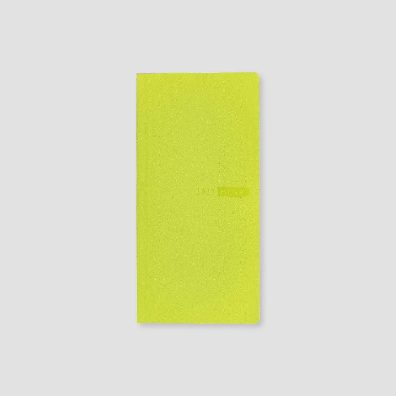 Hobonichi Pocket Planner 2027 Weeks MEGA Sneaker: Lime Green (engl.)