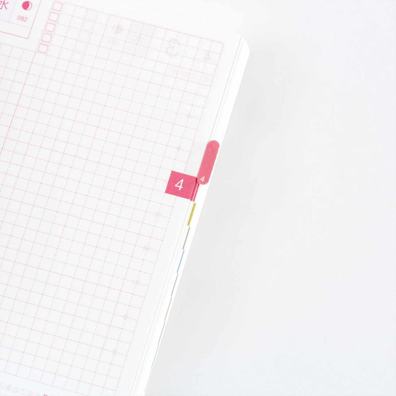 Hobonichi TSUKI no IRO: Index Stickers