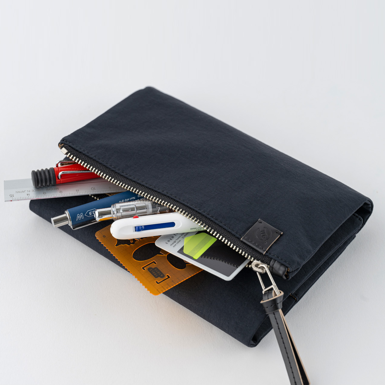 Hobonichi Cover Tragen - schwarz (A6)