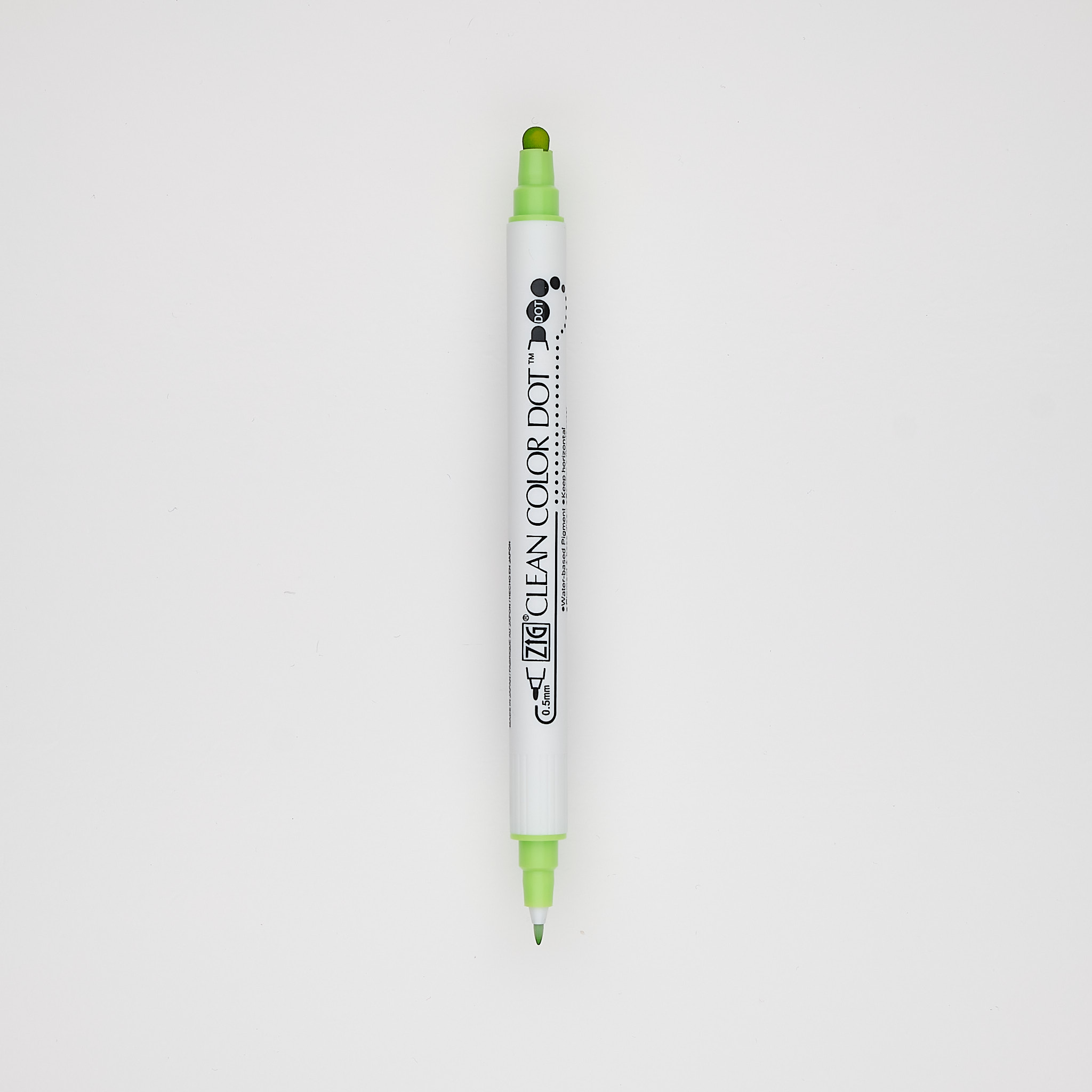 Kuretake Textmarker ZIG Clean Dot Color kiwi