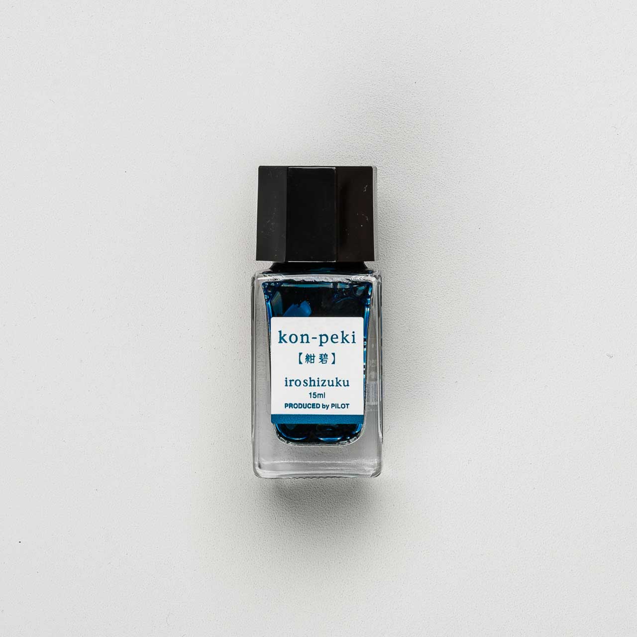Pilot Iroshizuku Tinte "Kon Peki" 15ml in Glasflacon