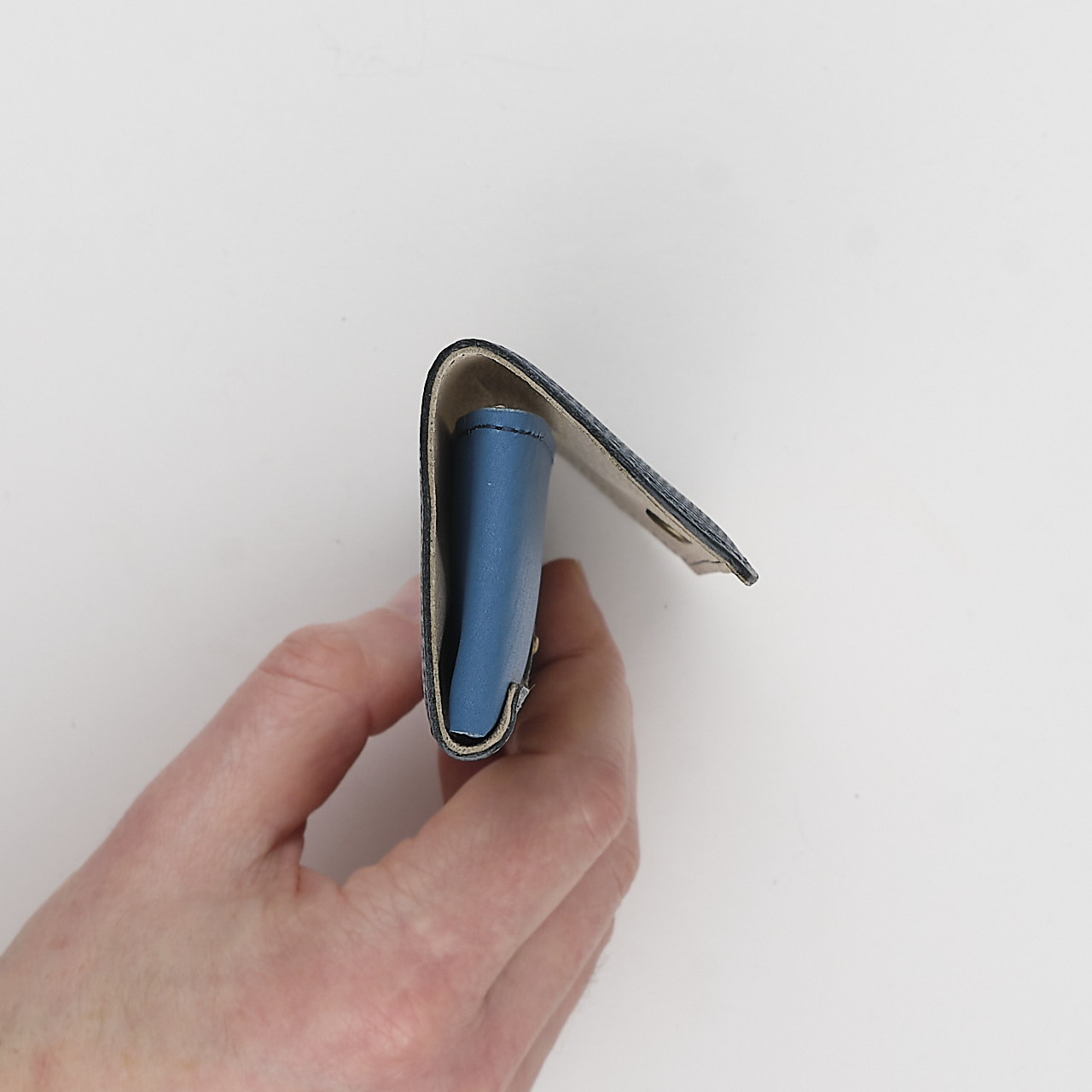 Postalco Three Pen Case Cobalt Blue