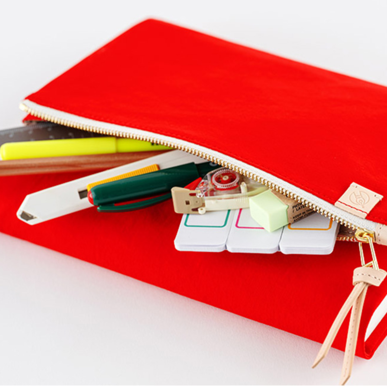 Hobonichi Cover Tragen - rot (A5)