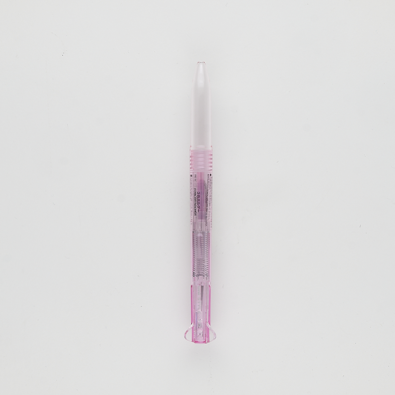 Uni Leerer Multi-Stift für 3 Style Fit Minen transparent rosa