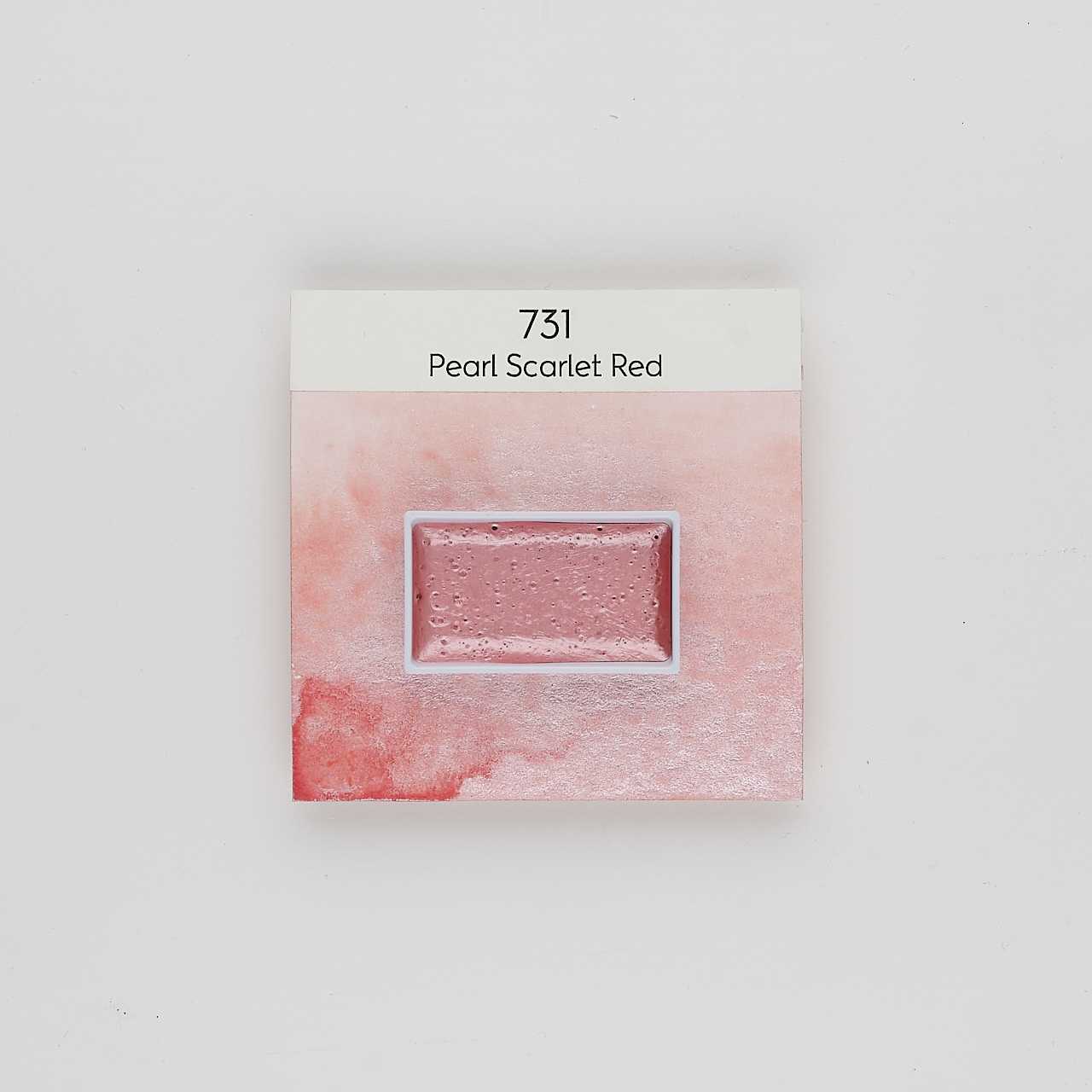 Kuretake Gansai Tambi Aquarellfarbe No.731 PEARL SCARLET RED