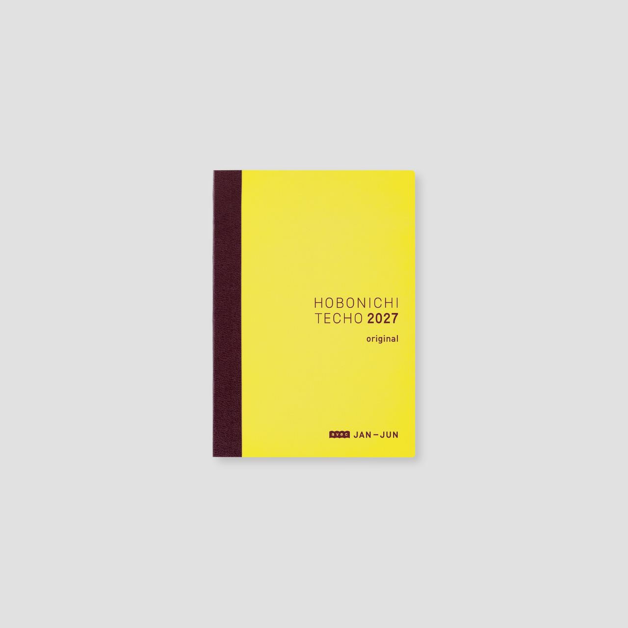 Hobonichi Planer Techo 2027 Original Avec Books (A6, jap.)