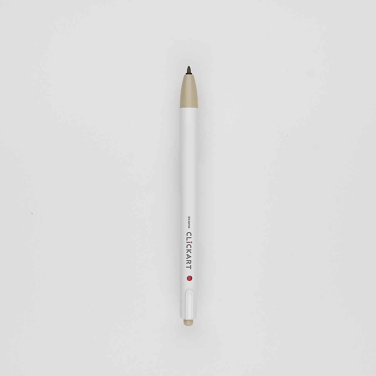 Zebra Filzstift ClickArt sandbeige
