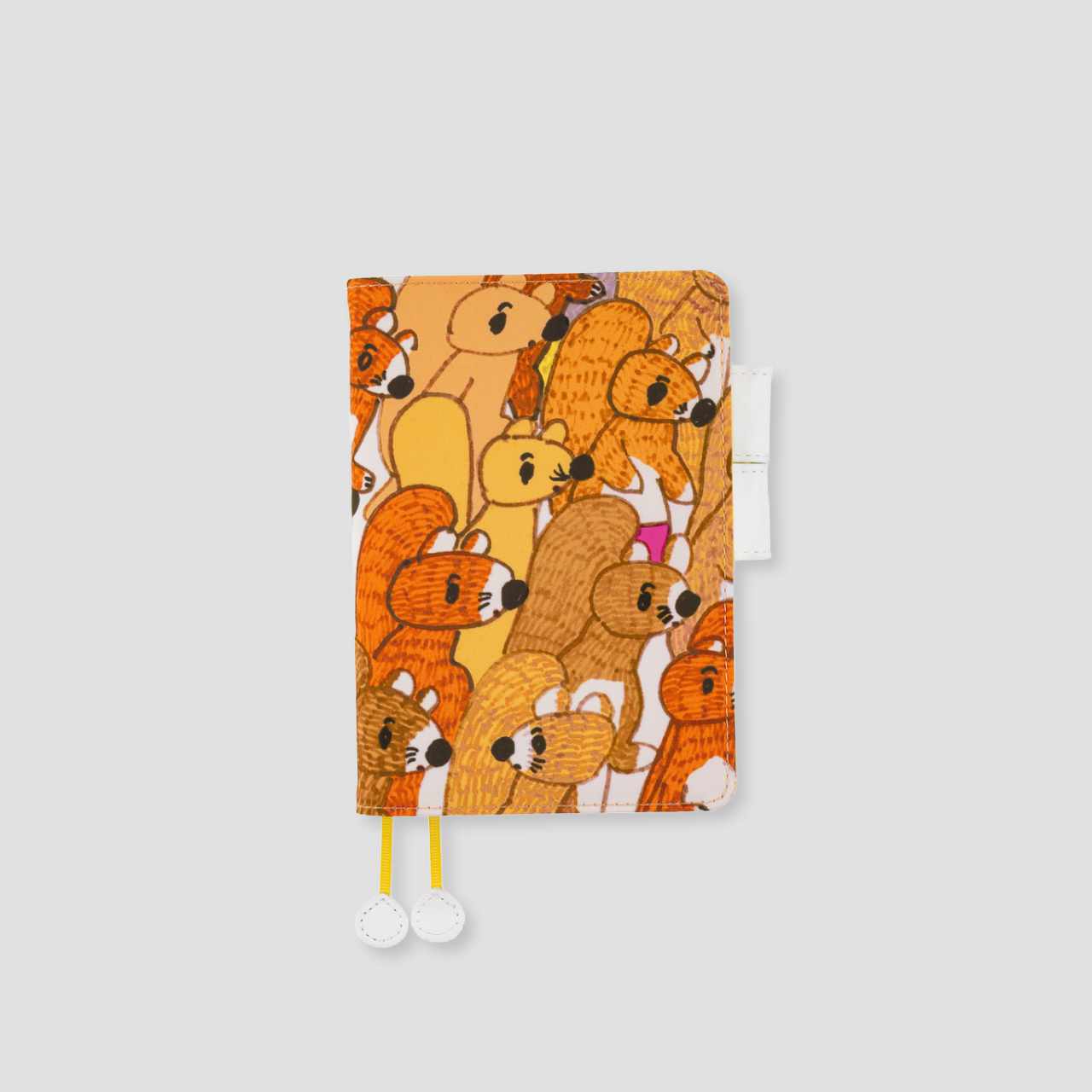 Hobonichi Cover 100%ORANGE: Squirrel Squadron (A6)