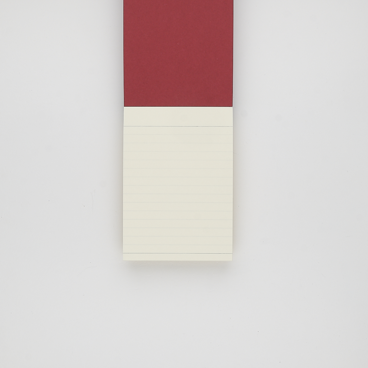 Tsubame Memo Block liniert rot (B7)