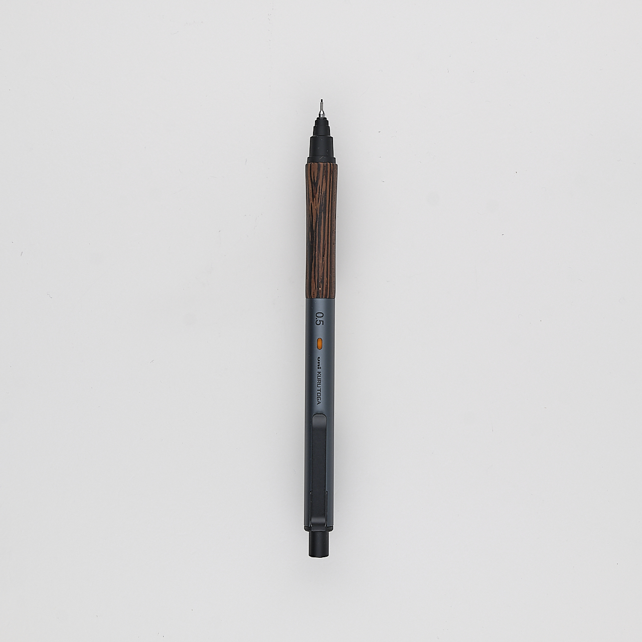 Uni Druckbleistift Kuru Toga Wood Steel Blue (0.5 mm)