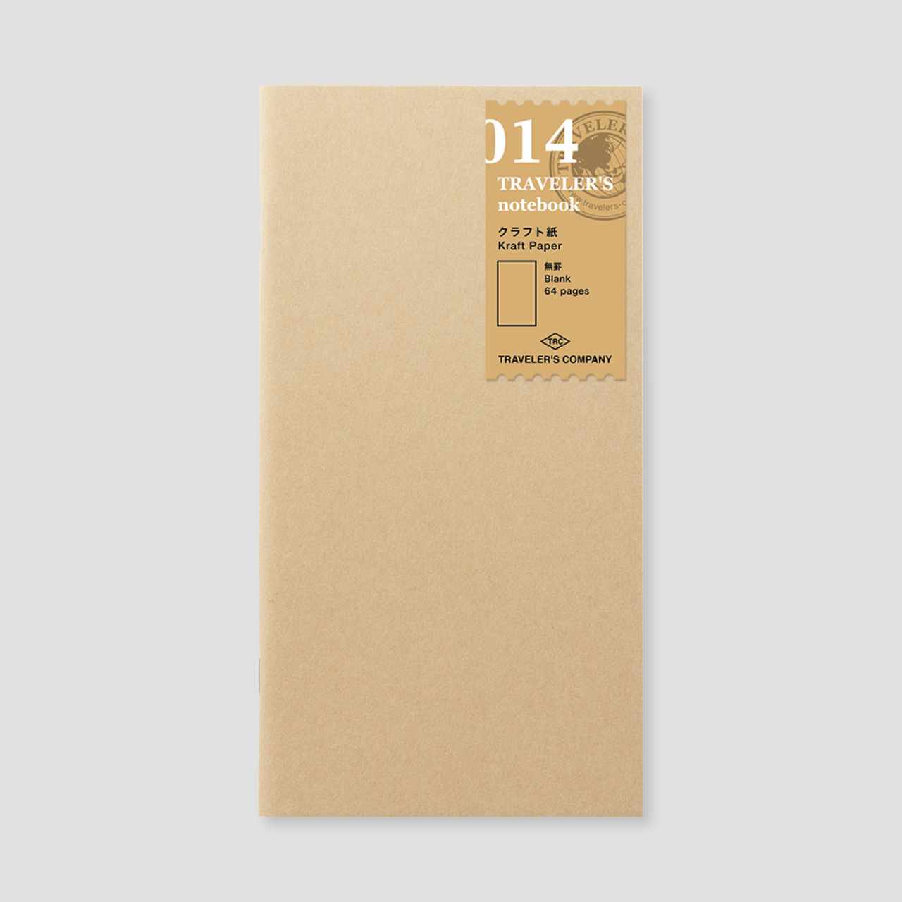 Traveler's Notebook Regular "014" Craft Paper