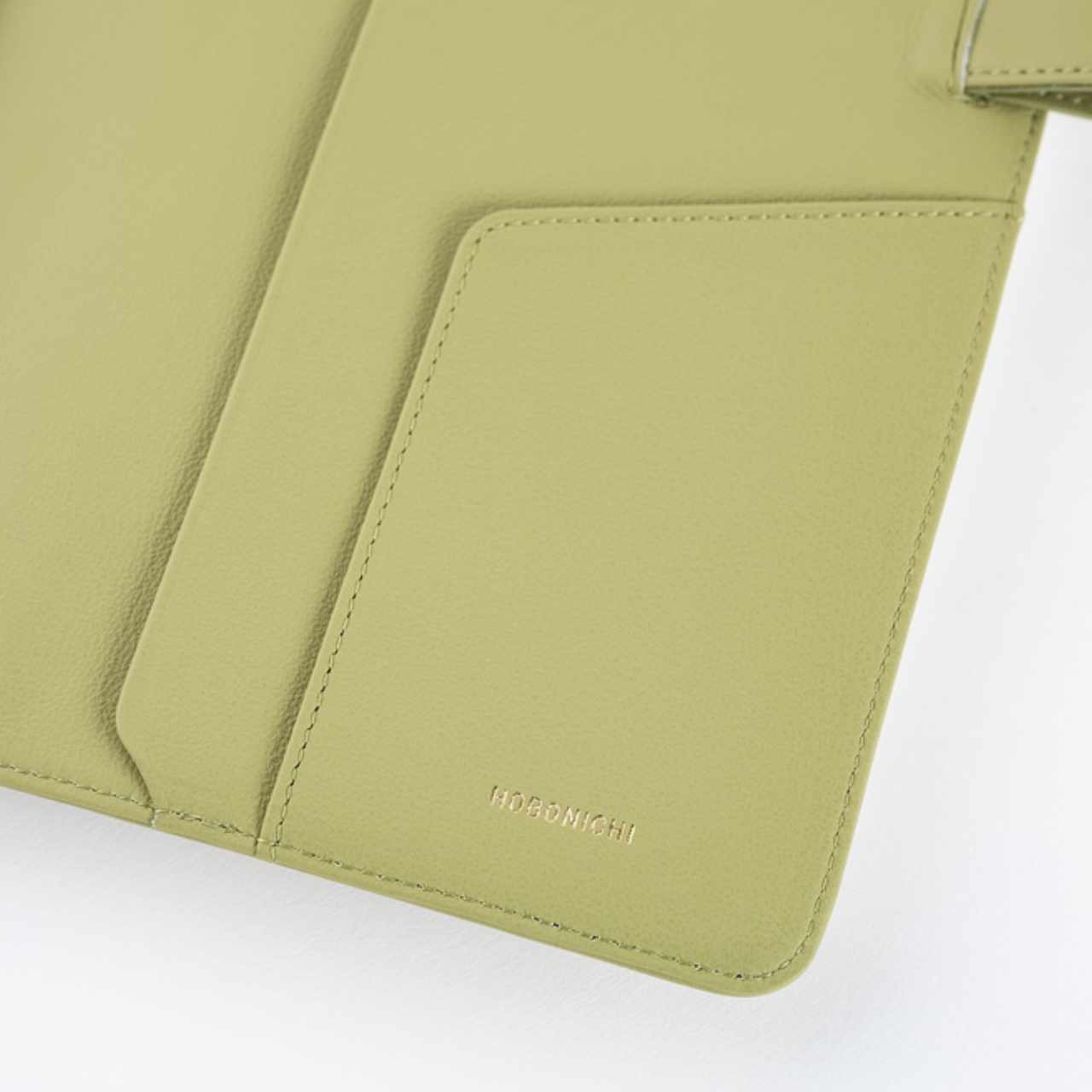 Hobonichi Cover Leder - salbeigrün (A5)