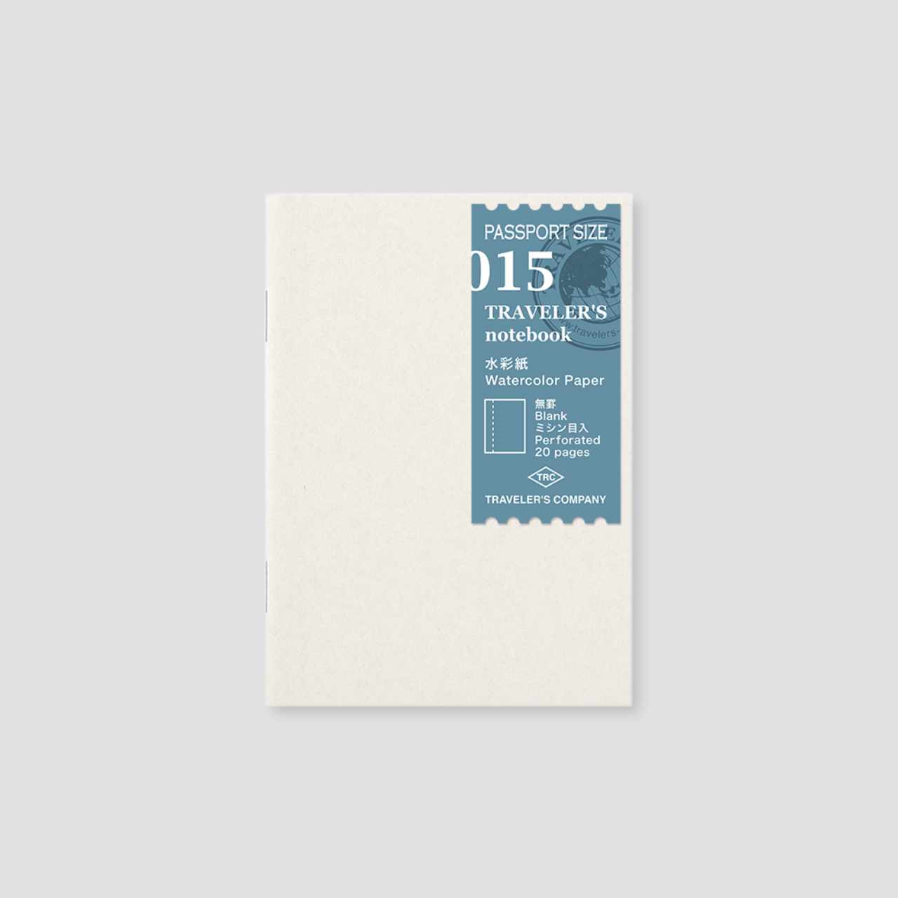 Traveler's Notebook Passport "015" aquarell