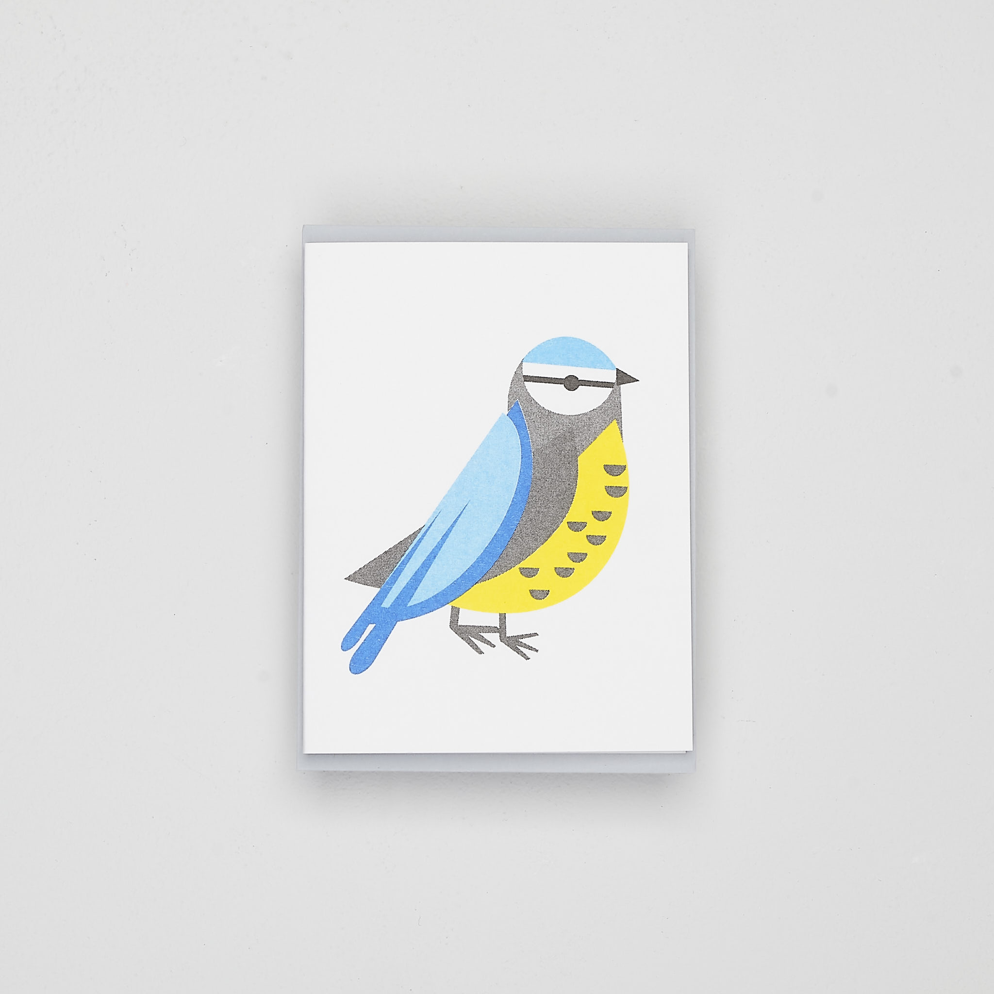 Mini Klappkarte Blaumeise