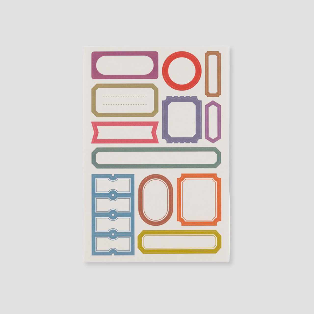 Hobonichi TSUKI no IRO: Sticker Set (Schedule)