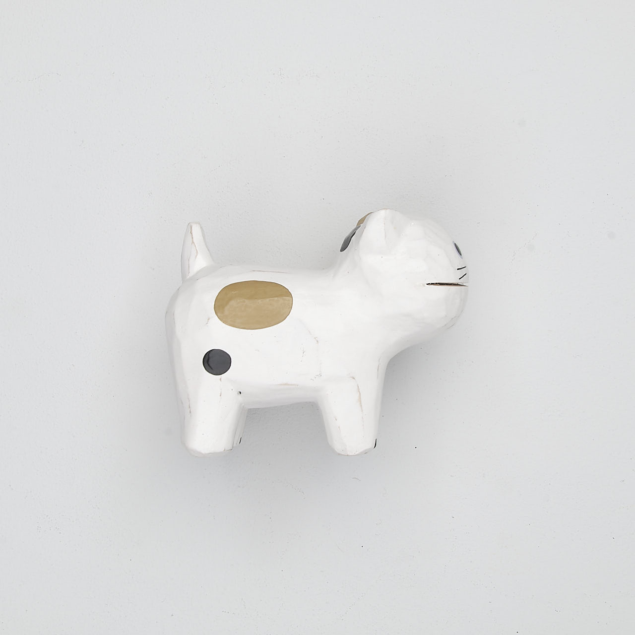 T-Lab Holzfigur Kartenhalter Katze
