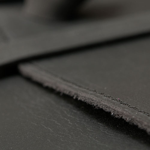 Papoutsi Notizbuch A5 "Poet II" aus schwarzem High Chaparral Leder zum Wechseln