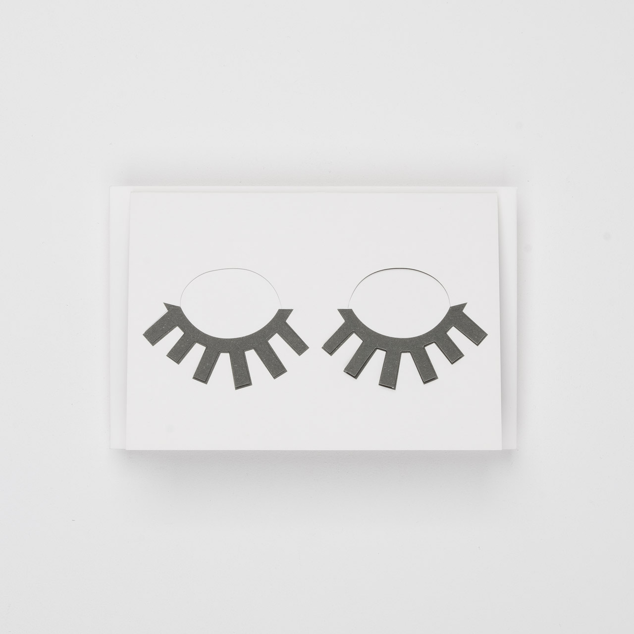 Klappkarte im Die-Cut "Augen"