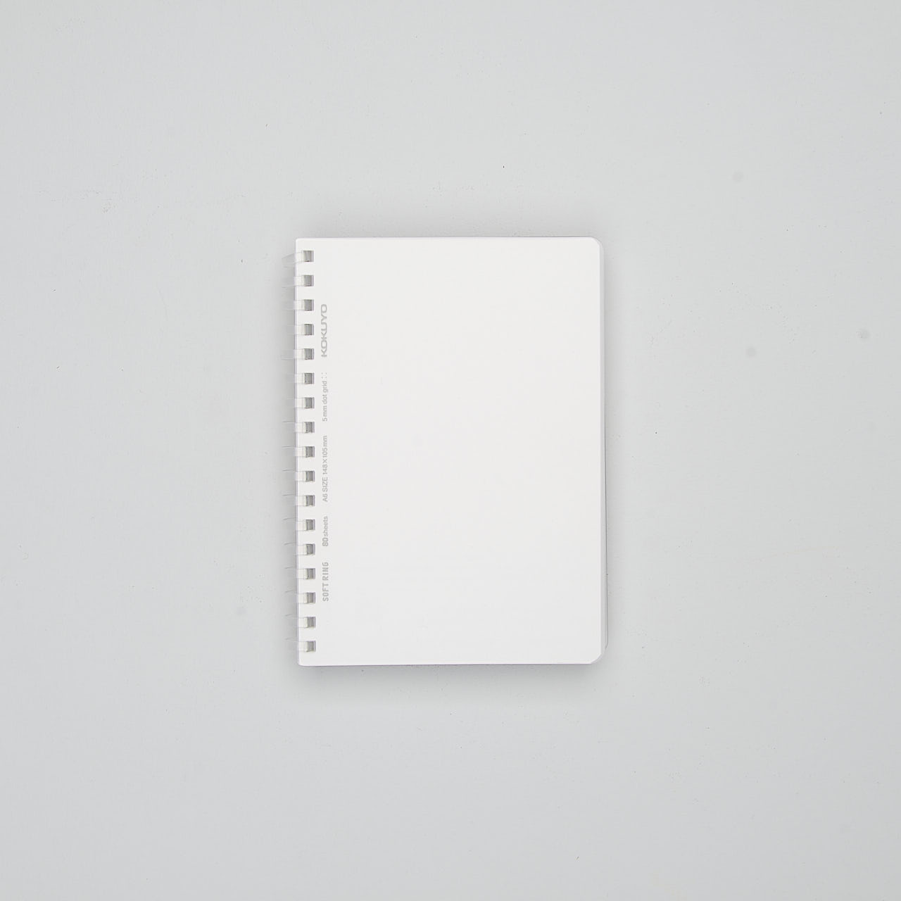 Kokuyo Ringbuch Soft Ring punktkariert weiß (A6)