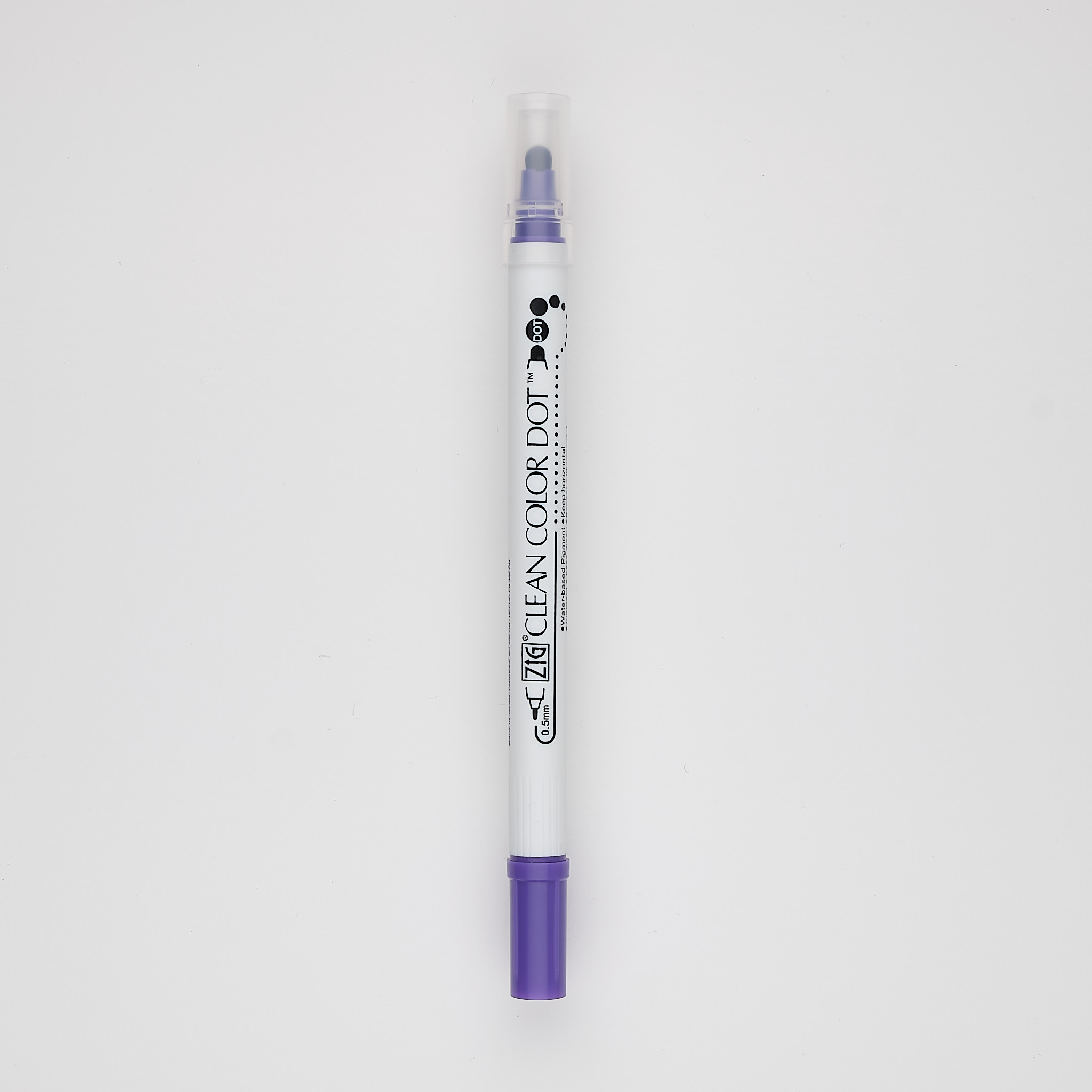 Kuretake Textmarker ZIG Clean Dot Color violett