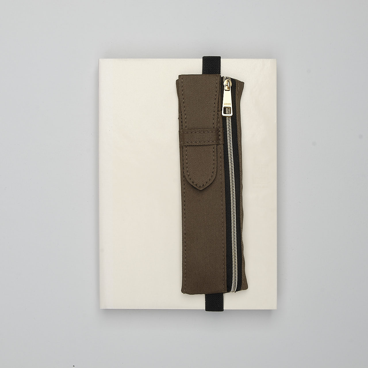 Midori Buchband Mäppchen olive