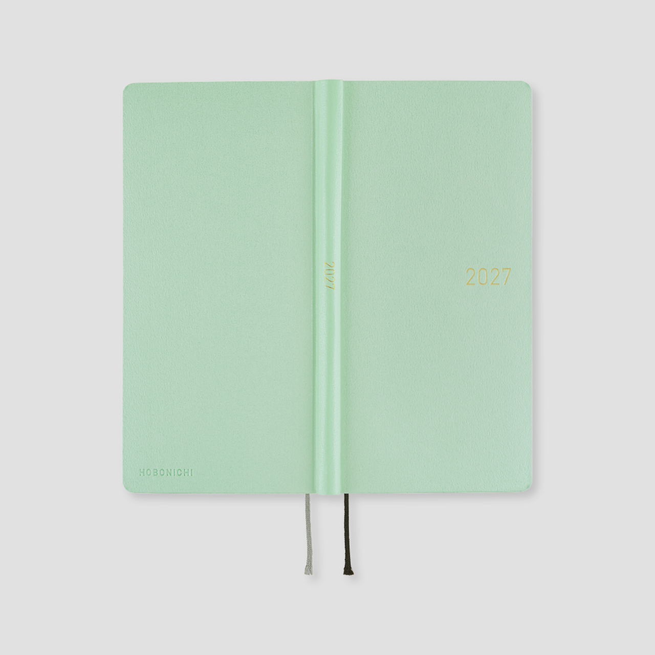 Hobonichi Taschenplaner 2027 Weeks Paper Series: Frosty Jade (engl.)