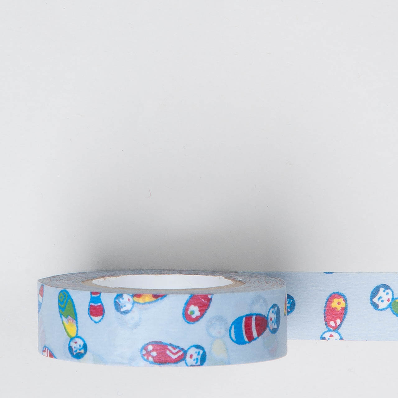 Masking Tape "Kokeshi" blau