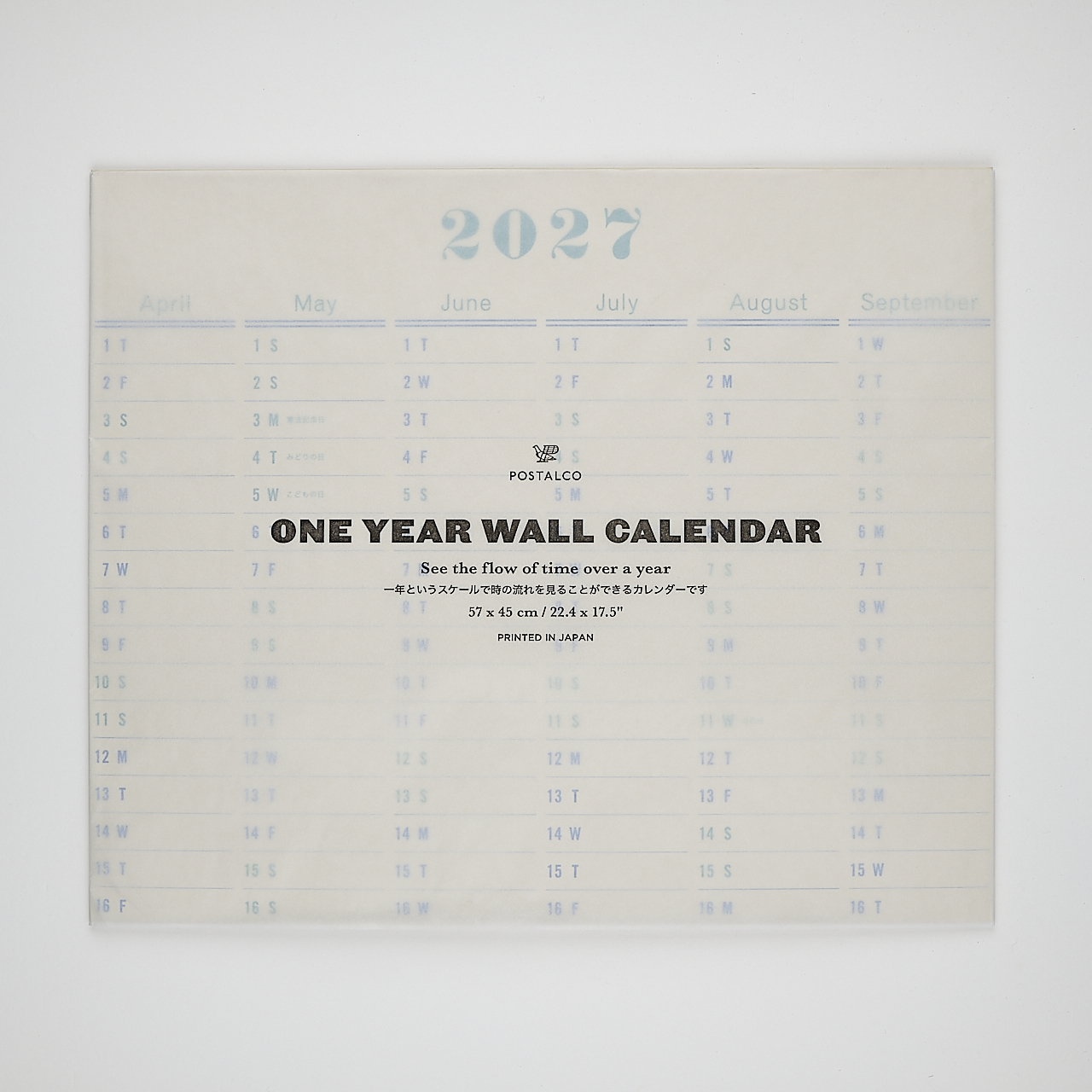 Postalco Wandkalender 2027