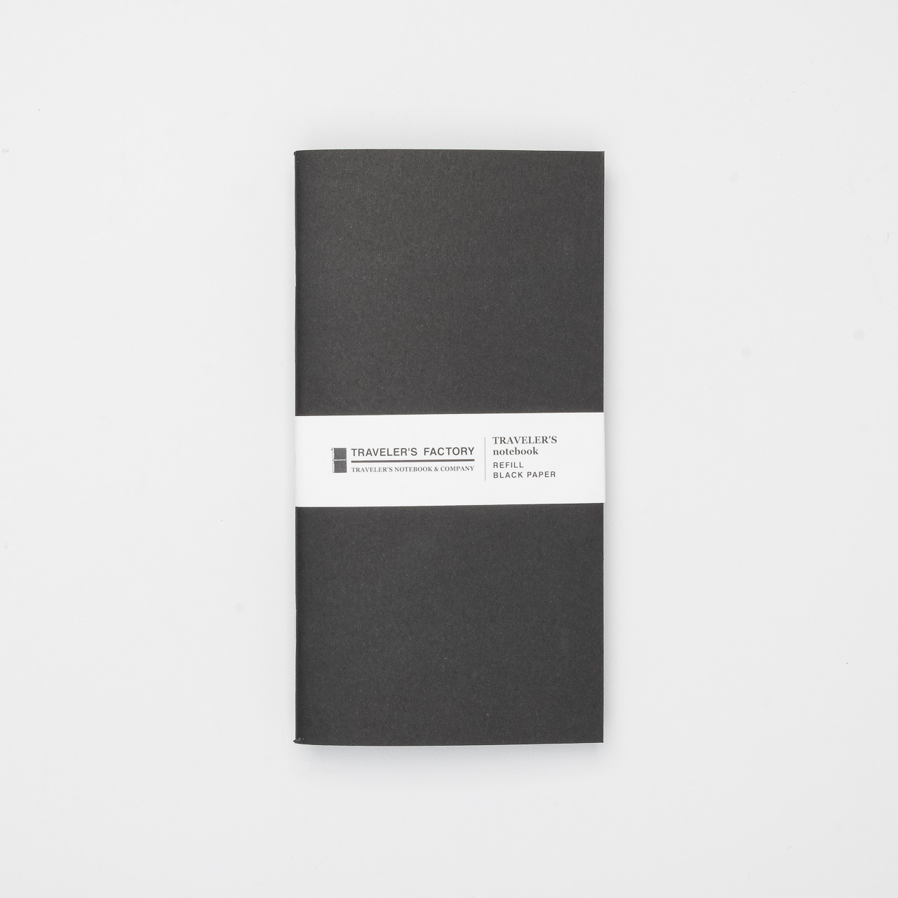 Traveler's Factory Notebook Regular Kraftpapier schwarz