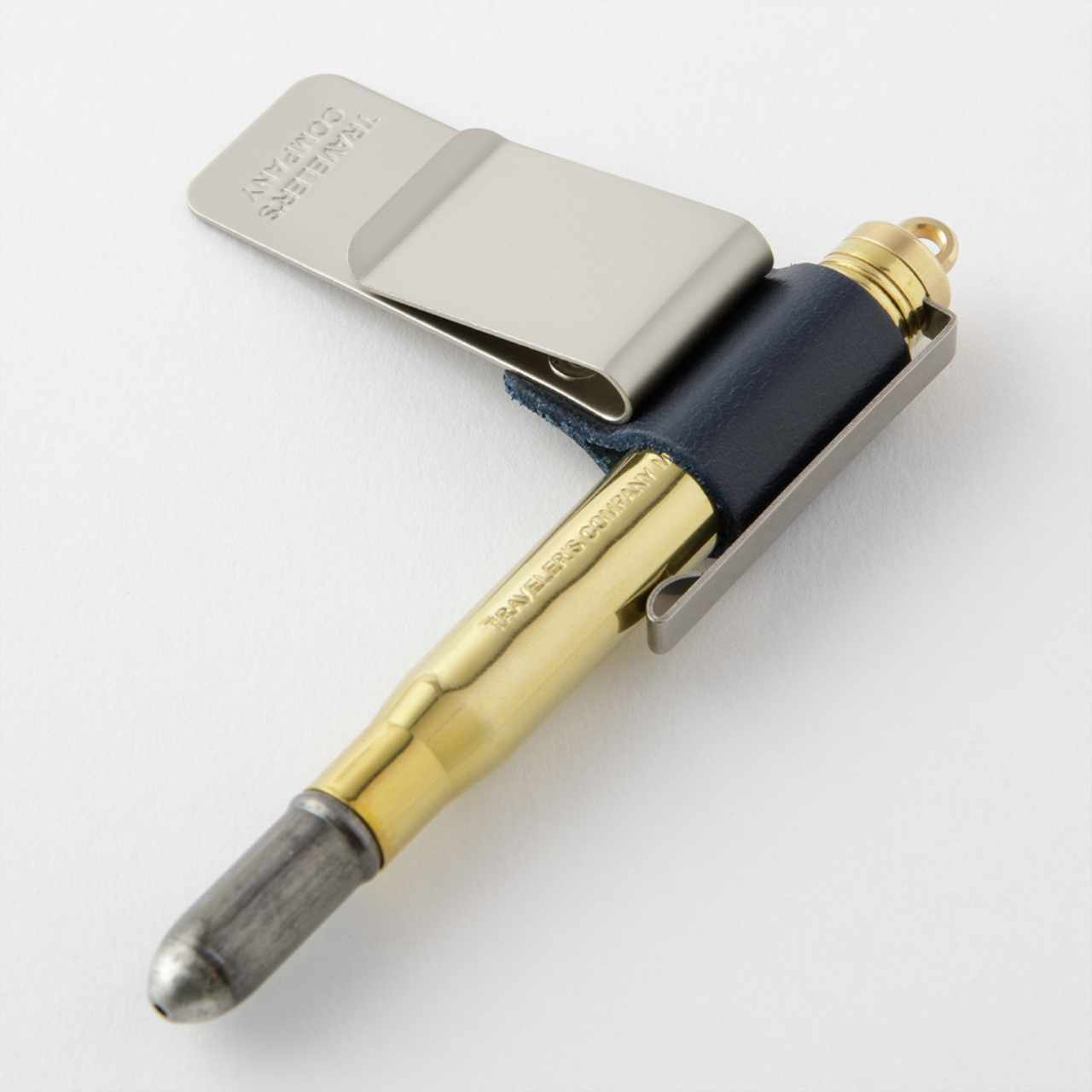 Traveler's Notebook "016" Stiftschlaufe blau