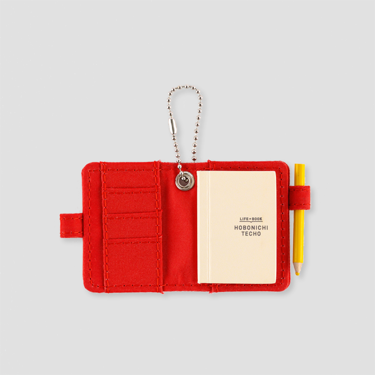 Hobonichi Techo Mini Keychain (Red)