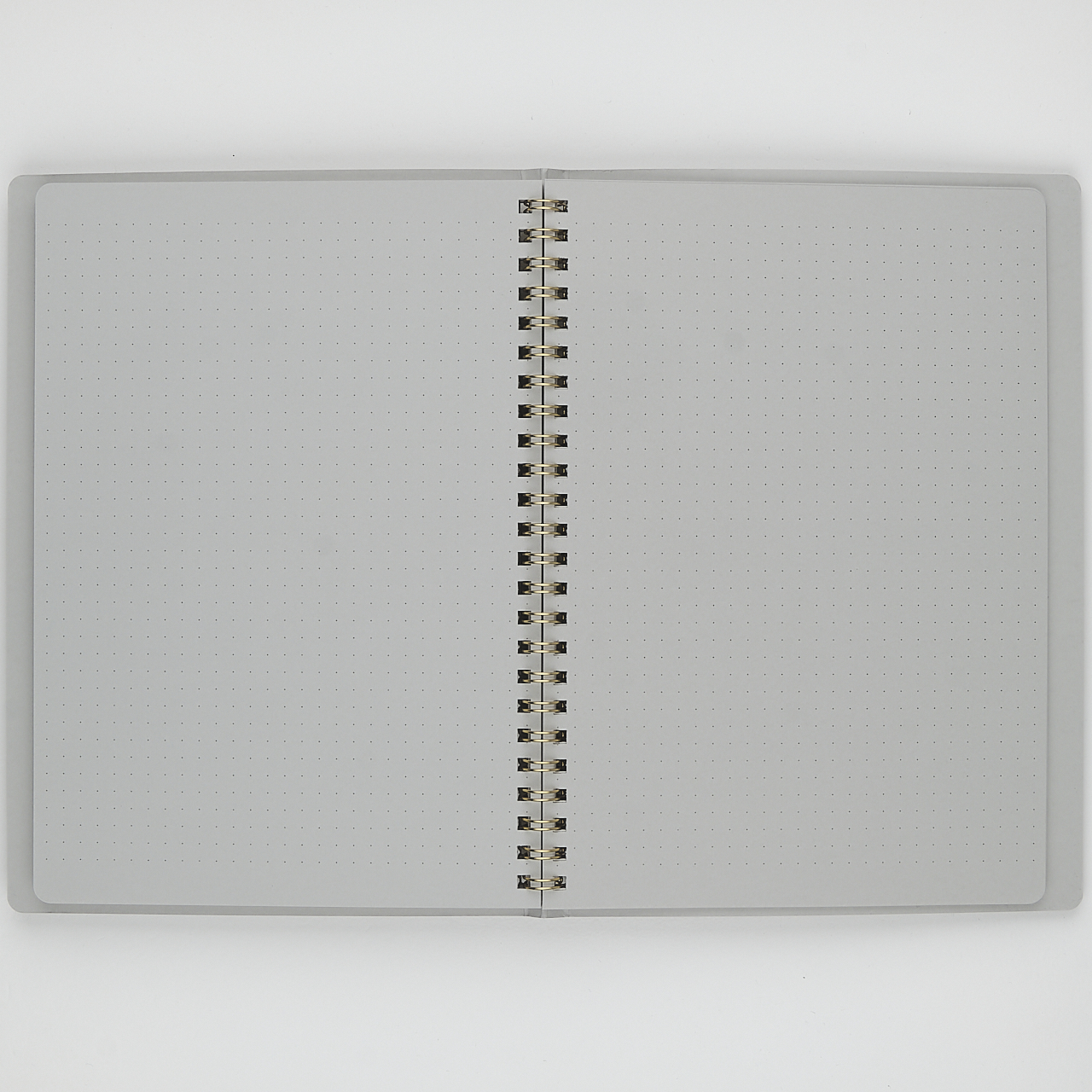 Midori Ringbuch Dot Grid grau (A5)