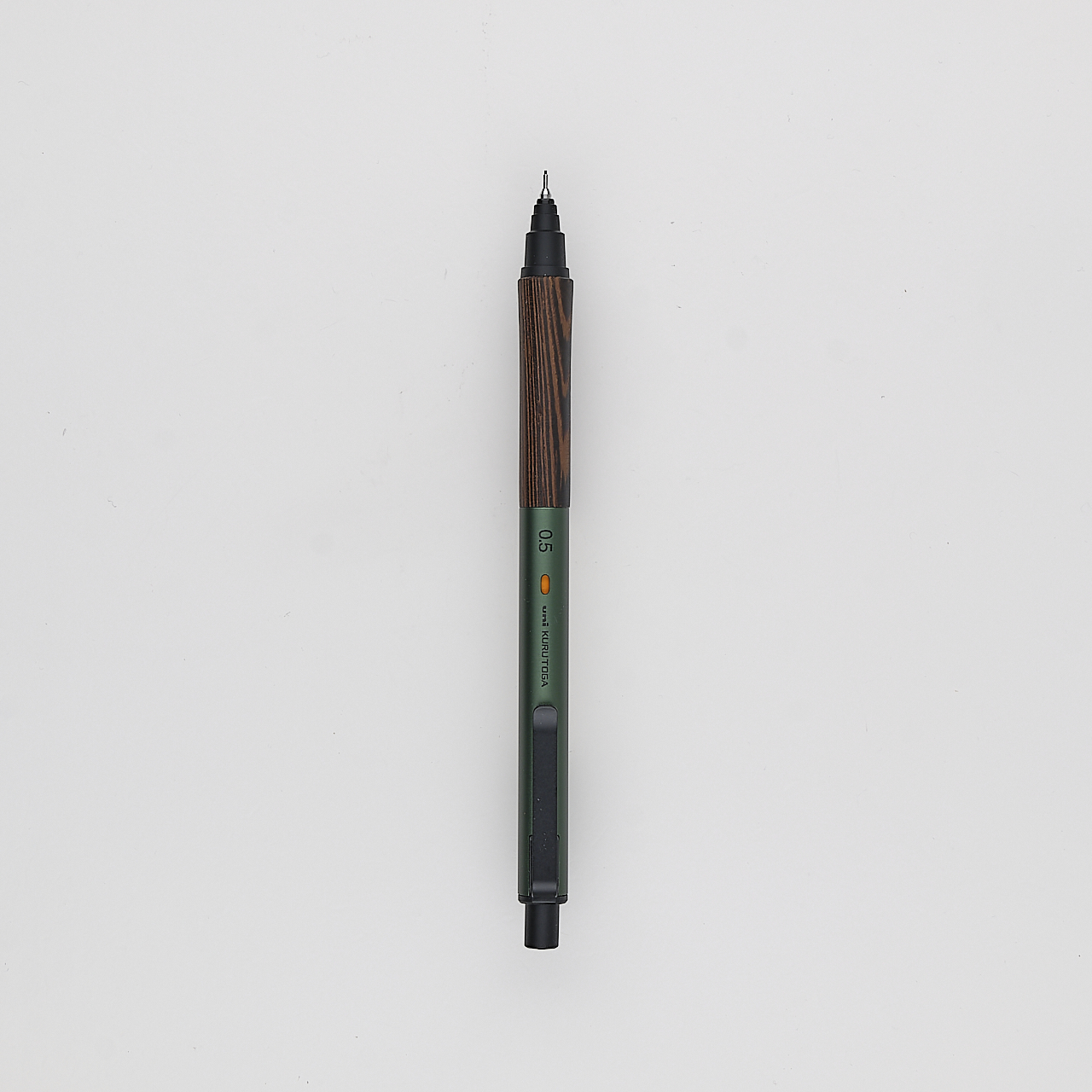 Uni Druckbleistift Kuru Toga Wood Forrest Green (0.5 mm)
