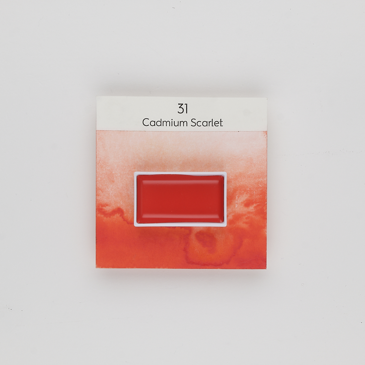 Kuretake Gansai Tambi Aquarellfarbe No.31 CADMIUM SCARLET