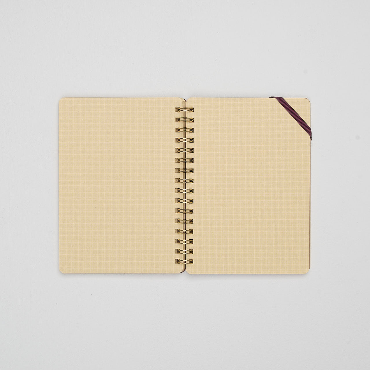 Kleid Ringbuch mit Kraftpapier burgundrot (A6)