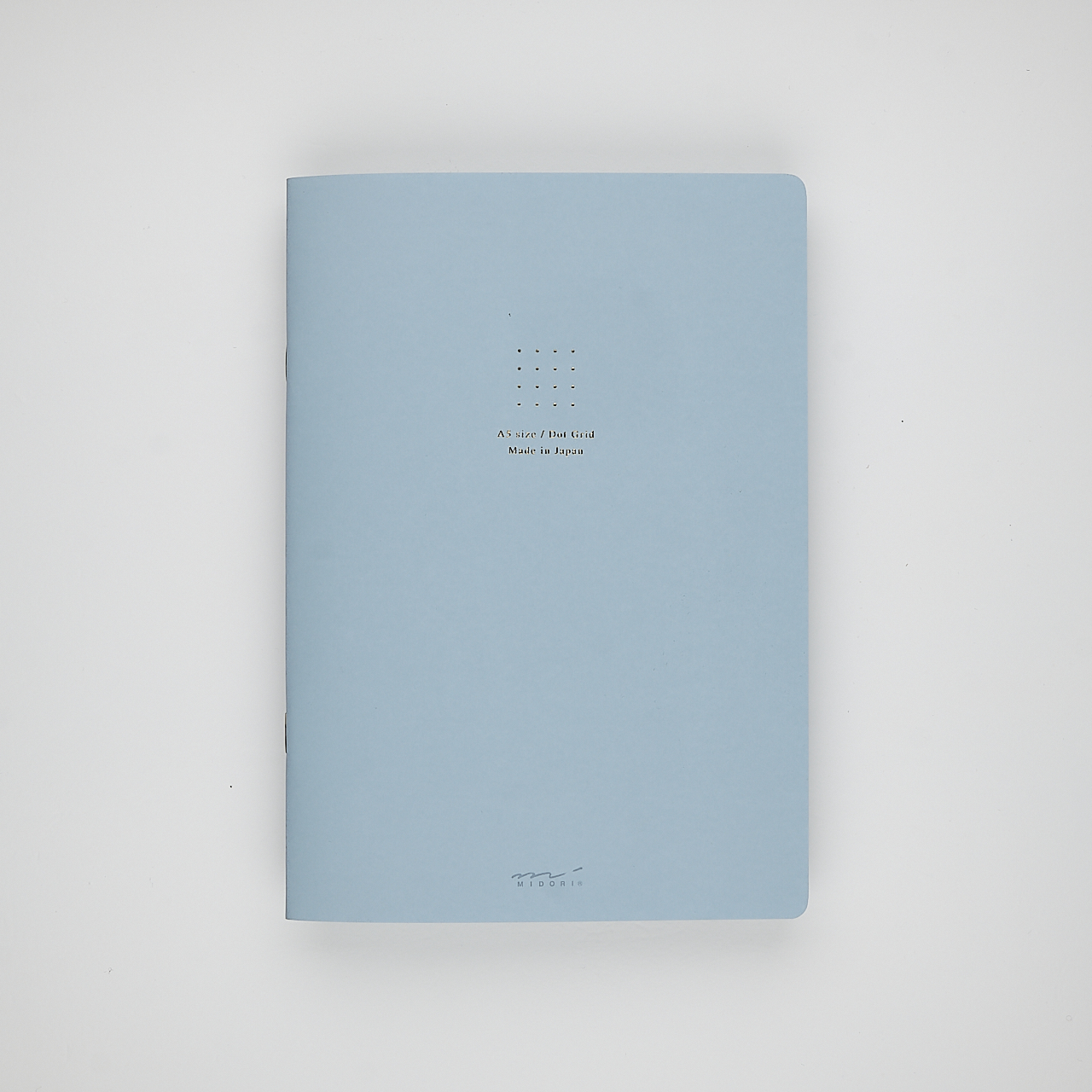 Midori Notizheft Dot Grid blau (A5)