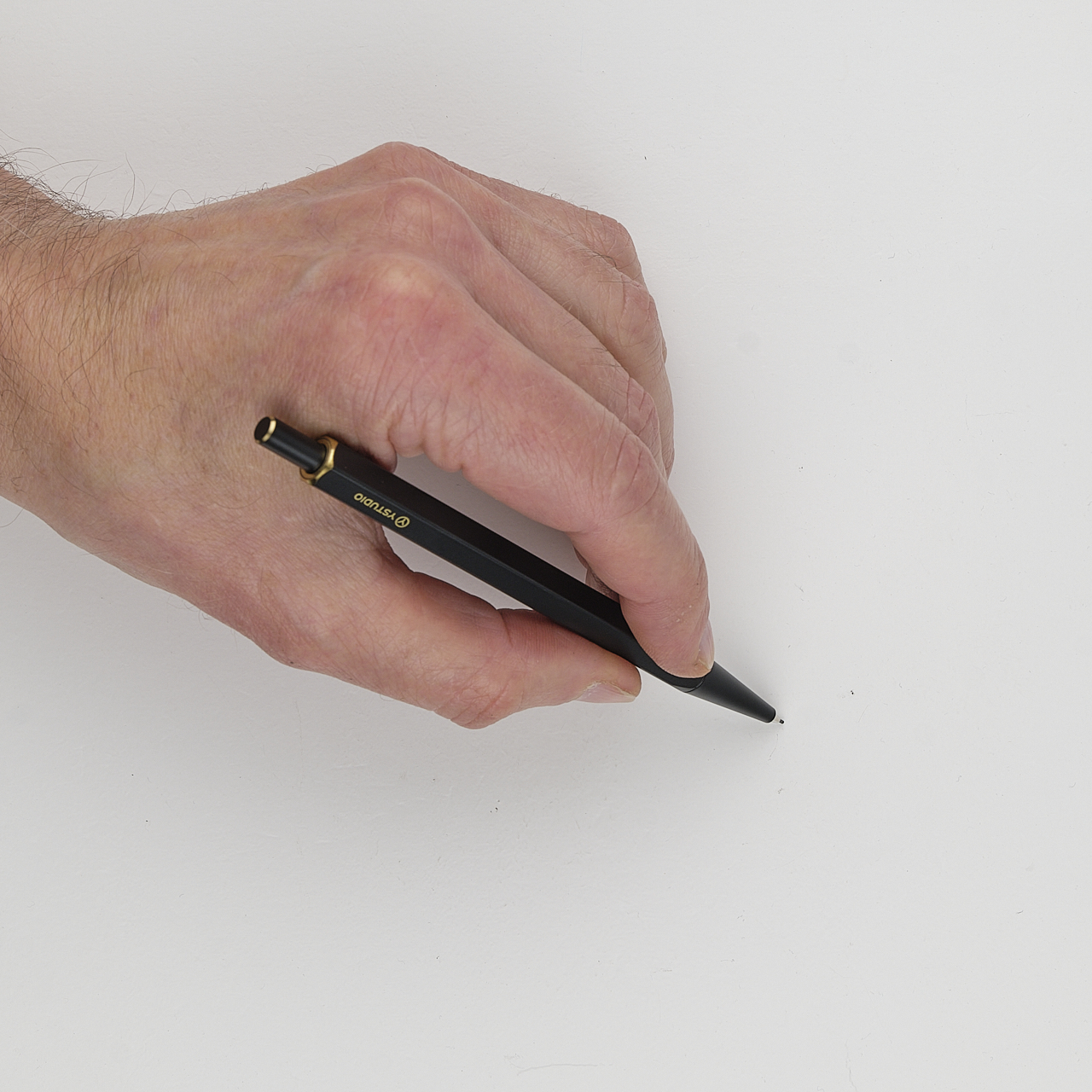 Ystudio Classic Revolve Mechanical Pencil Lite black