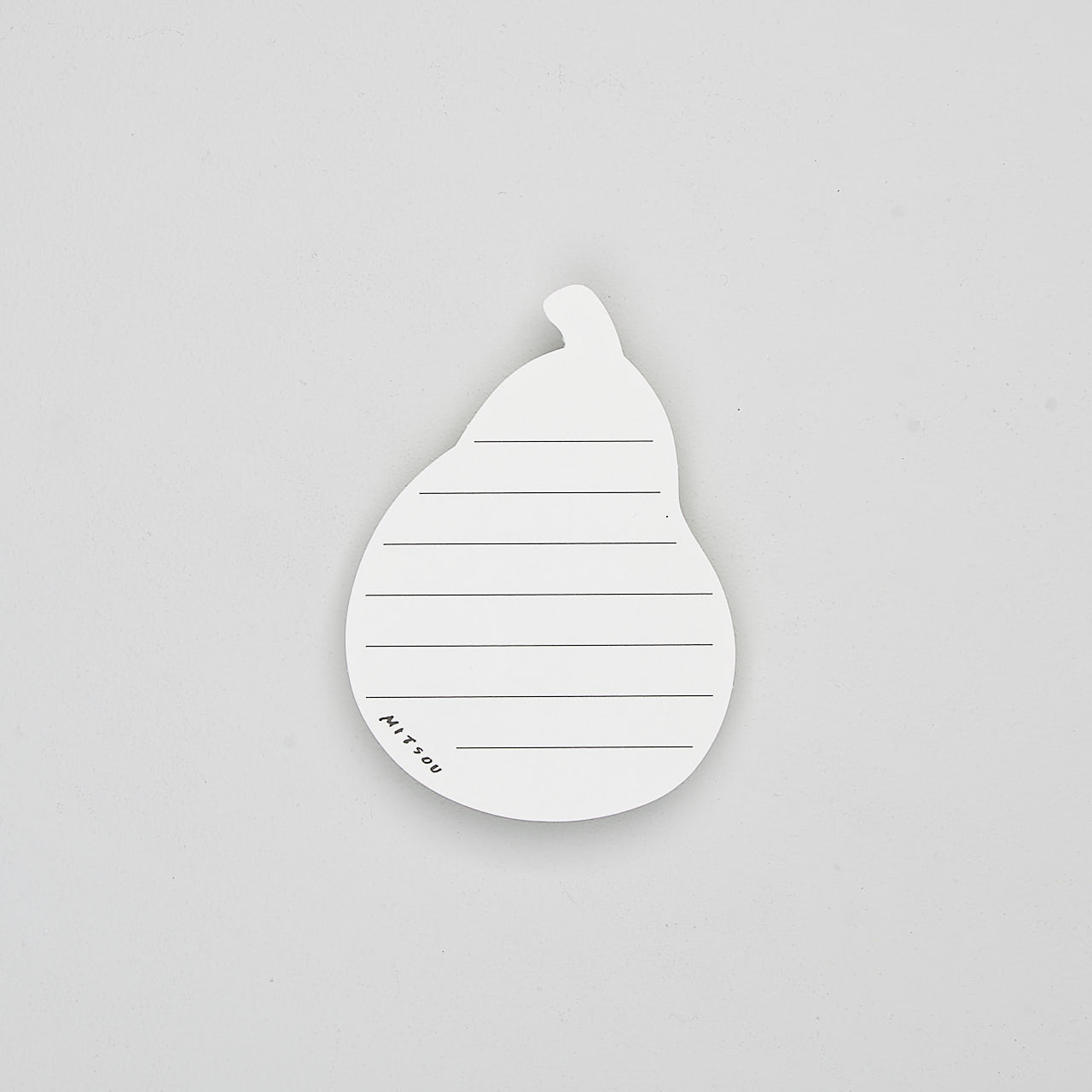 Mitsou Notizkarten Cutout Cards Birne (40 St.)