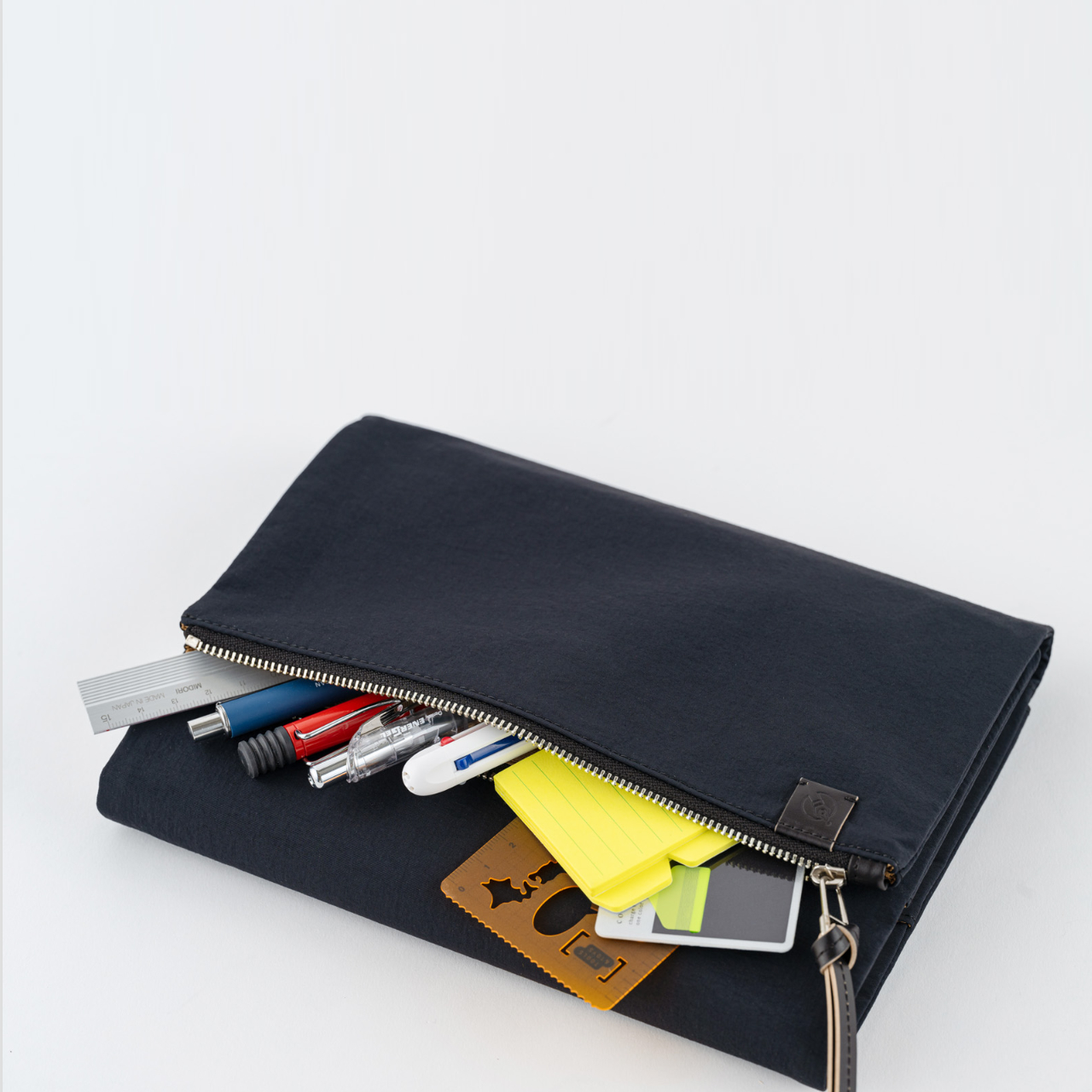 Hobonichi Cover Tragen - schwarz (A5)