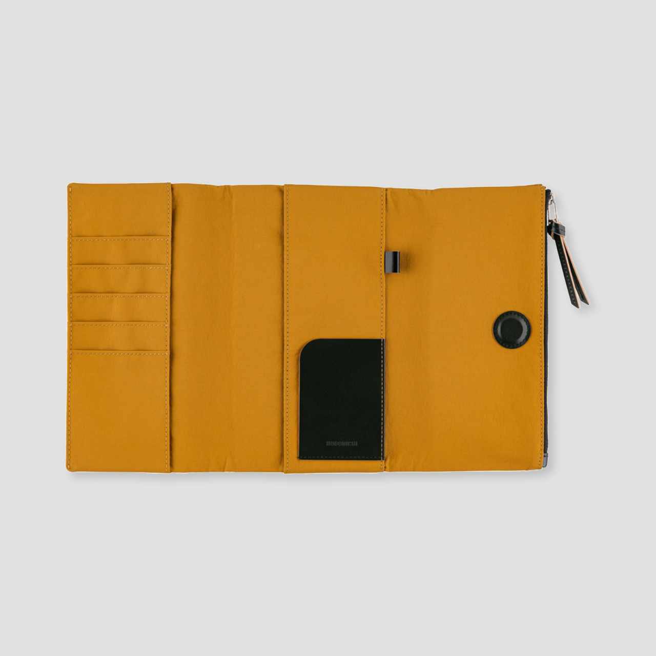 Hobonichi Cover Tragen - senfgelb (Weeks)