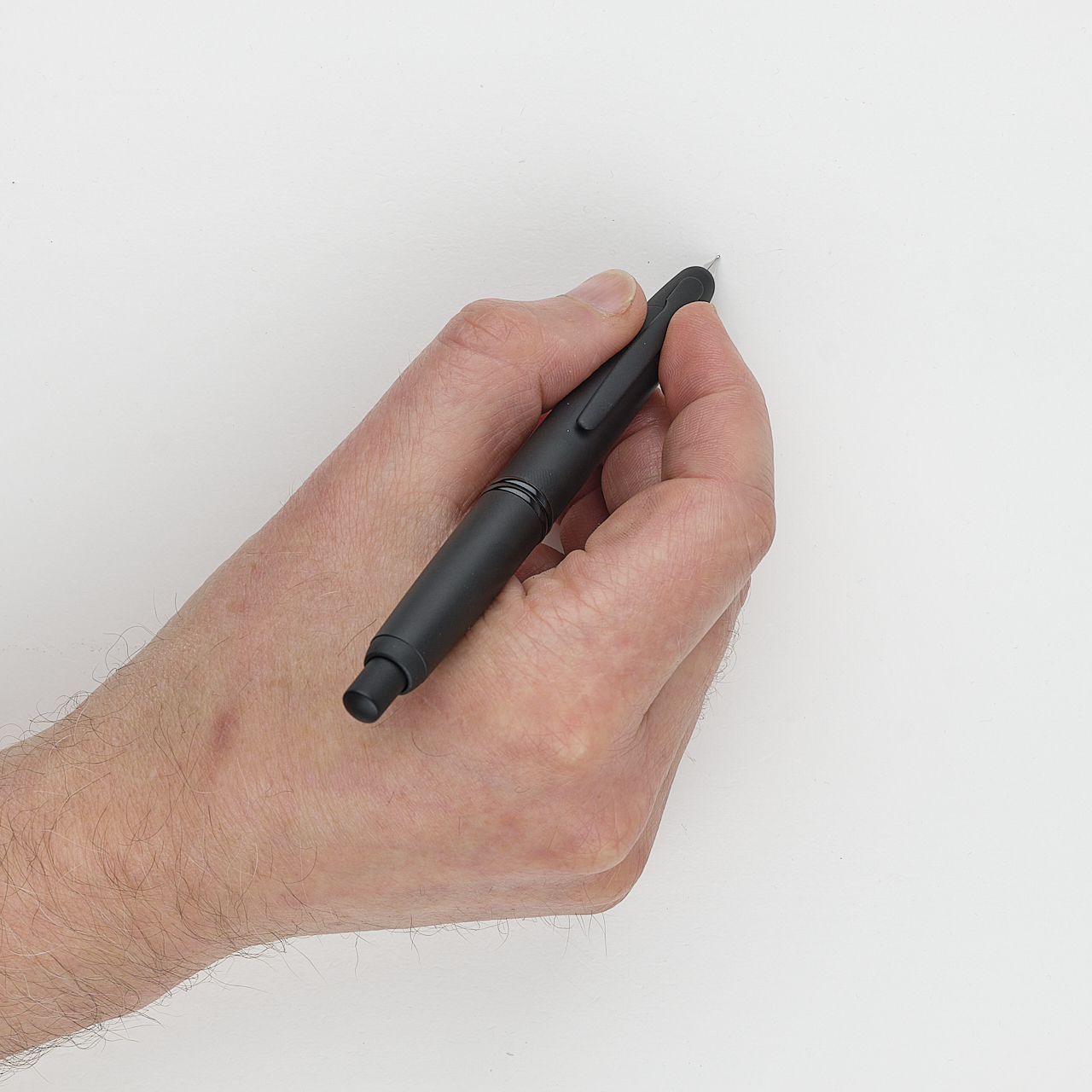 Pilot Füller Capless mattschwarz (F)